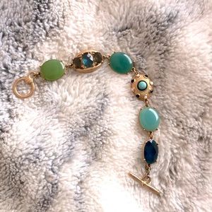 Vintage Inspired Costume Jewelry Chunky Bracelet
